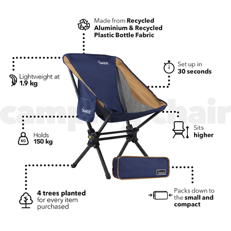 Rive Blue - Camping Chair