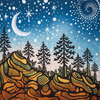 Starry Nights - Recycled Picnic Blanket swatch 0.998876404494382