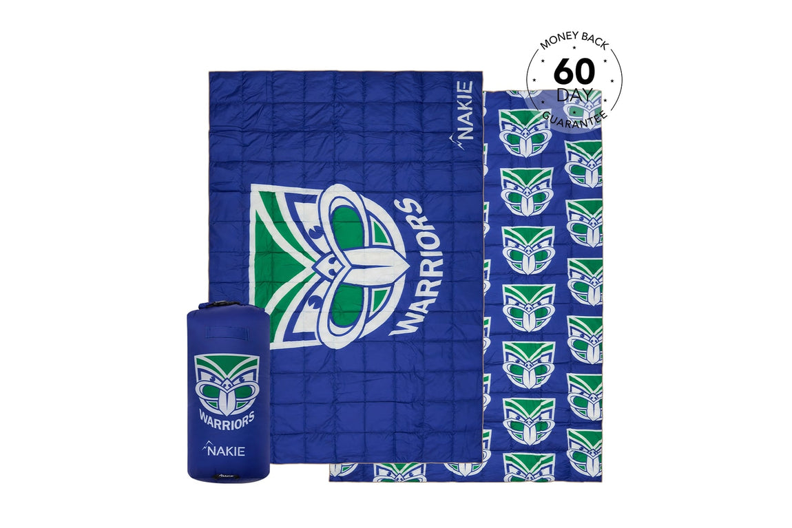 Warriors - NRL Sustainable Down Puffy Blanket